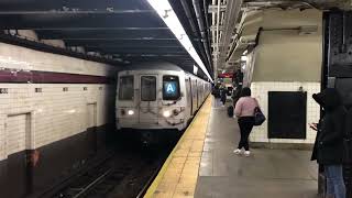 (1) (A) & (C) Trains Action at 168th Street