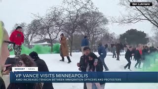 'We need some cooperation:' Vance visits ICE operations in Minnesota