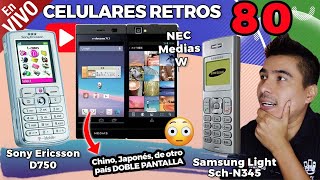 NEC Medias W doble Pantalla😱 Sony Ericsson D750 😃 Samsung Light Sch-N345