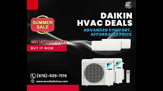 🔥 Daikin HVAC Deals | Advanced Comfort at Affordable Prices!