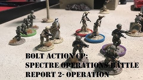 Tabletop CP: Spectre Operations Battle Report 2- Operation Midnight