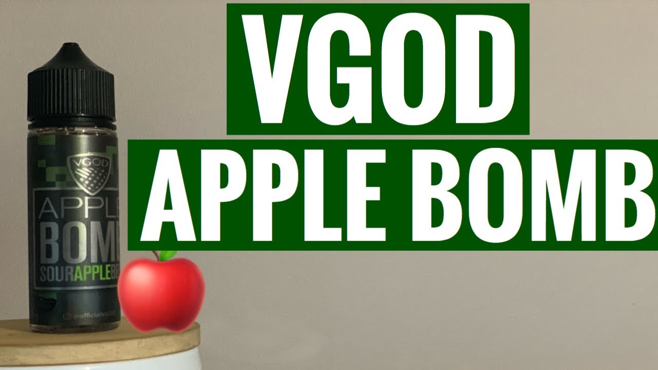 VGOD Apple Bomb - Sour Apple Belt E-Liquid Review! - YouTube
