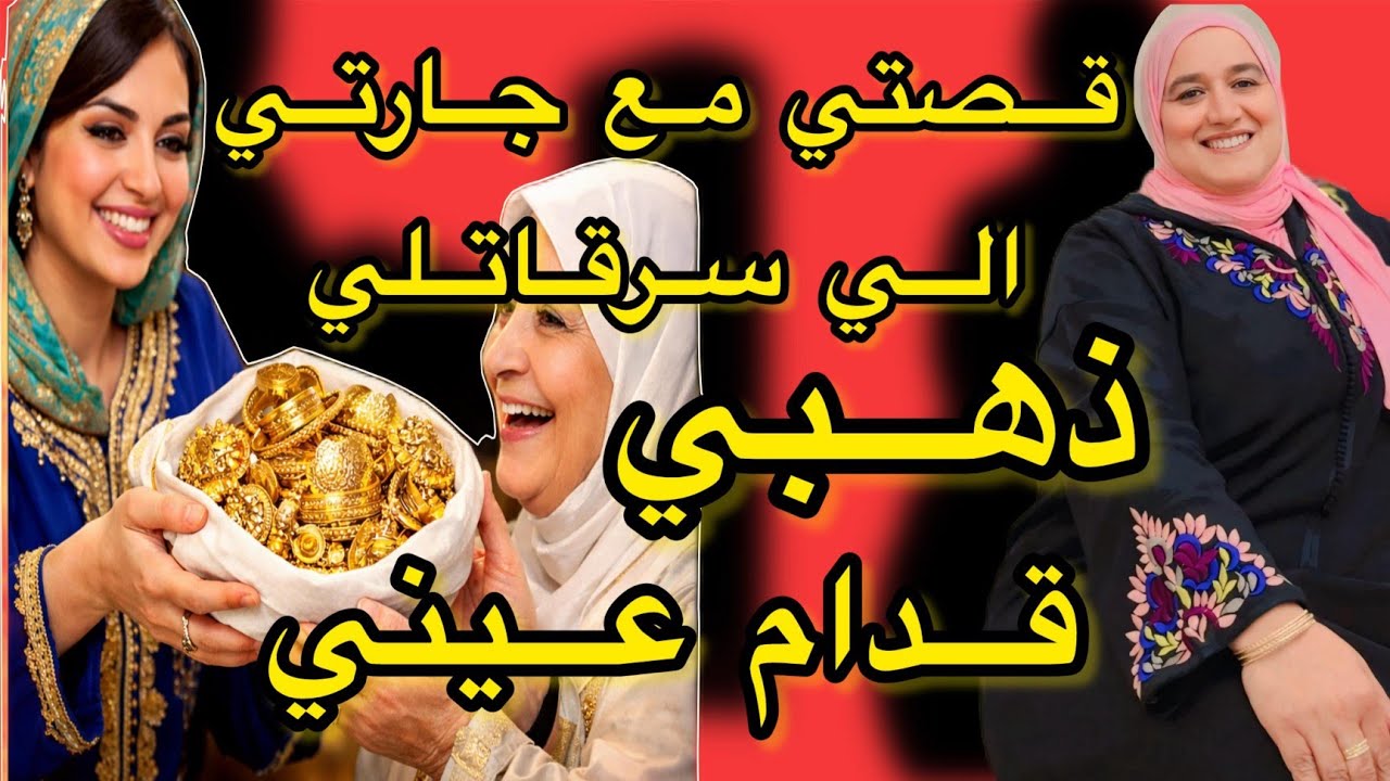 قصتي مع جارتي الي سرقاتليا ذهبي قدام عيني #حكايتي_مع_زهرة_البجعدية #قصص_واقعية_مع_زهرة_ستار