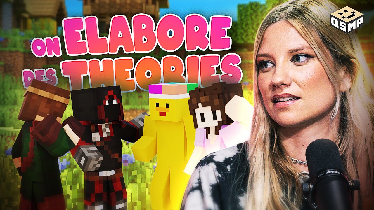 BagheReplay - On élabore des théories avec Jaiden, Cellbit et Bébou // Minecraft QSMP #18