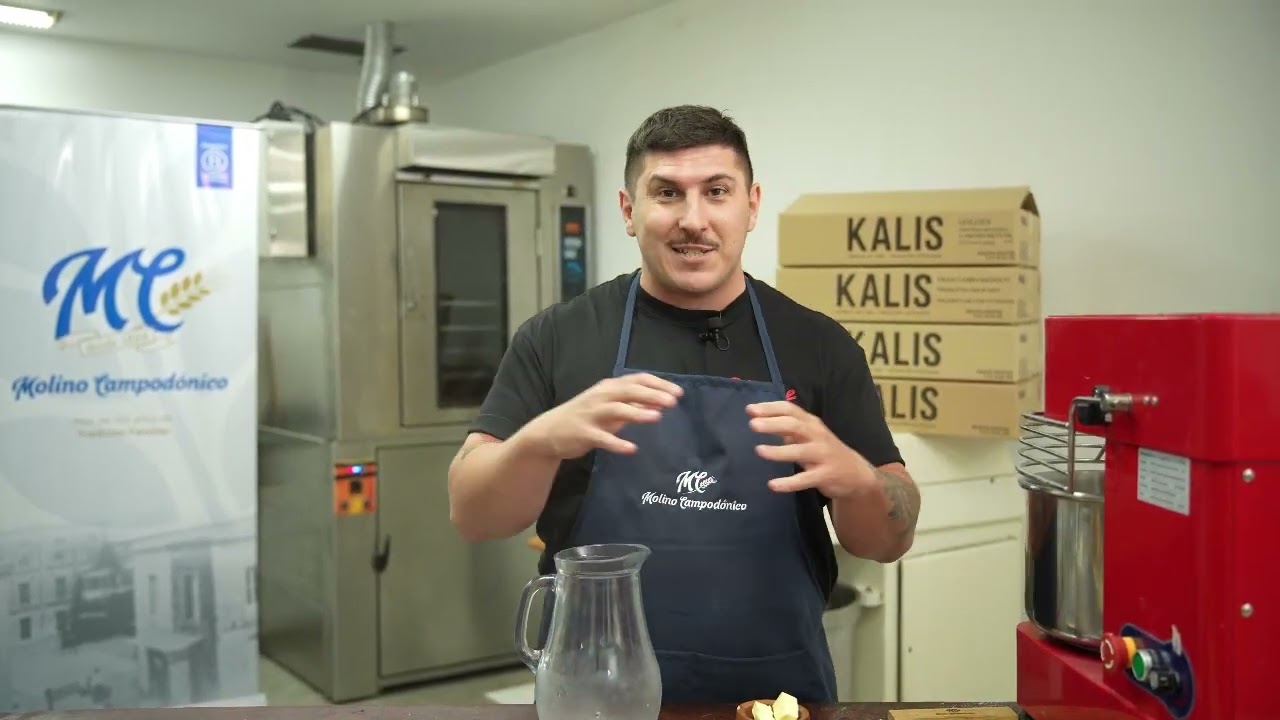 Franco Kalifon y su receta de pan de hamburguesa