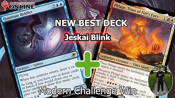 NUMBER ONE AGAIN! | Modern Challenge WIN with Jeskai Blink | Magic Online