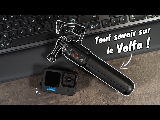 GoPro Volta (poignée Polyvalente, Chargeur, trépied et télécommande) -  Accessoire GoPro Officiel