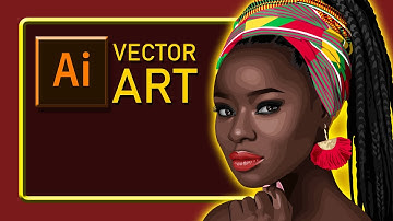 Vector Art | Vexel Art | Vector Portrait | Adobe Illustrator CC (PART2)