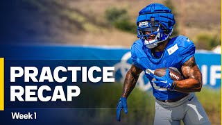 Stepping Up & Making Plays | Rams Practice Recap: Week 1 vs. Seahawks screenshot 2