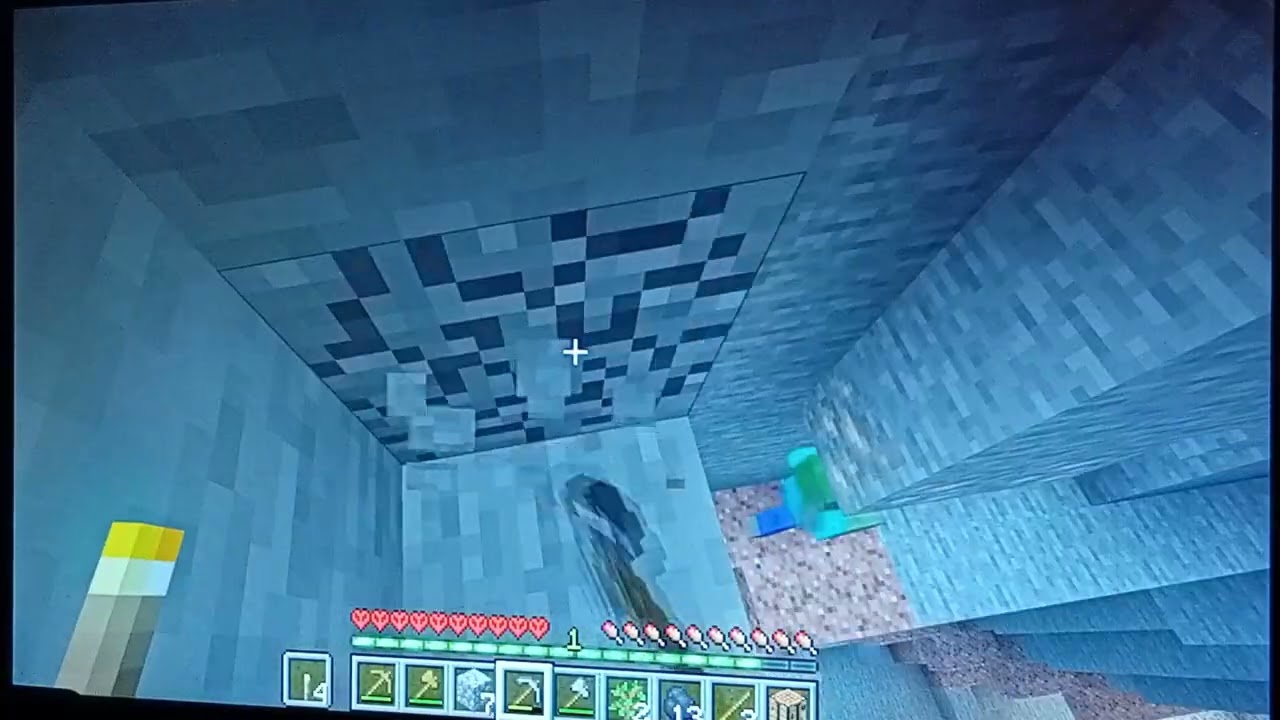 ik heb een nieuwe  mincraft wereld