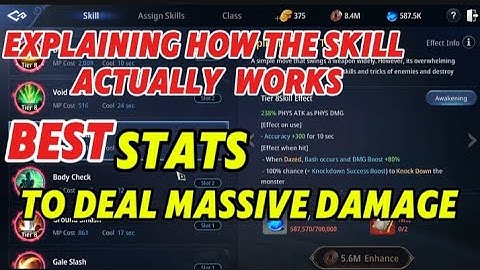 MIR4 TIPS - DONT FORGET THIS (STATS) TO BUILD TO DEAL HIGH DAMAGE!