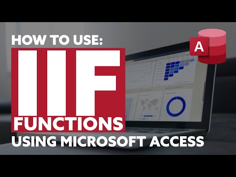 How to use the IIF Function / Calculated Fields in Microsoft Access 2019