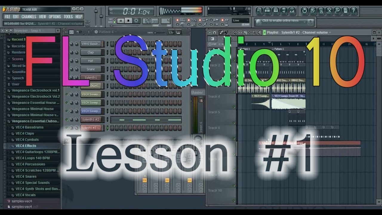 Studio уроки. грустные мелодии для фл студио 20. как сделать постепенное увеличение громкости в fl studio.