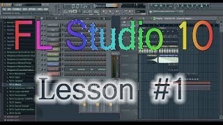 Урок 1 Написание Electro, Tech House в FL Studio 10 720p HD Урок 1 Написание Electro, Tech House в FL Studio 10 720p HD