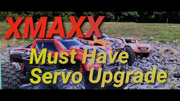 Traxxas Xmaxx  Servo Upgrade Must Have video quick tip.