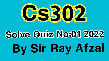 cs302 quiz 1 2022, cs302 quiz 1 2022,cs302 quiz 1 fall 2021,cs302 quiz 1 solution 2022
