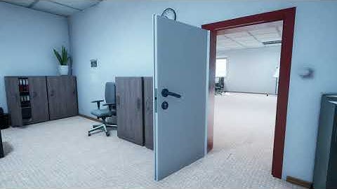 Unreal Engine 4 Realistic Office Scene (UE4 Level Design)