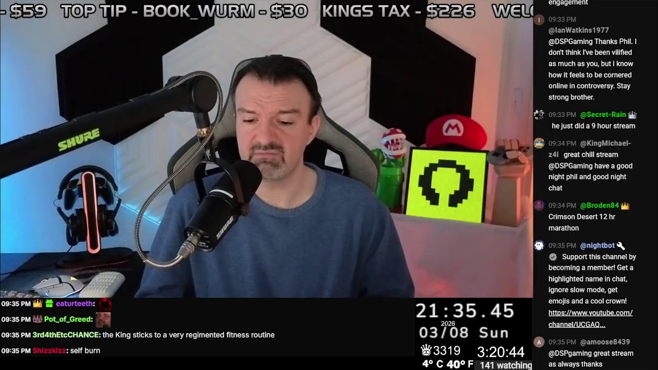 dsp Rimworld late stream