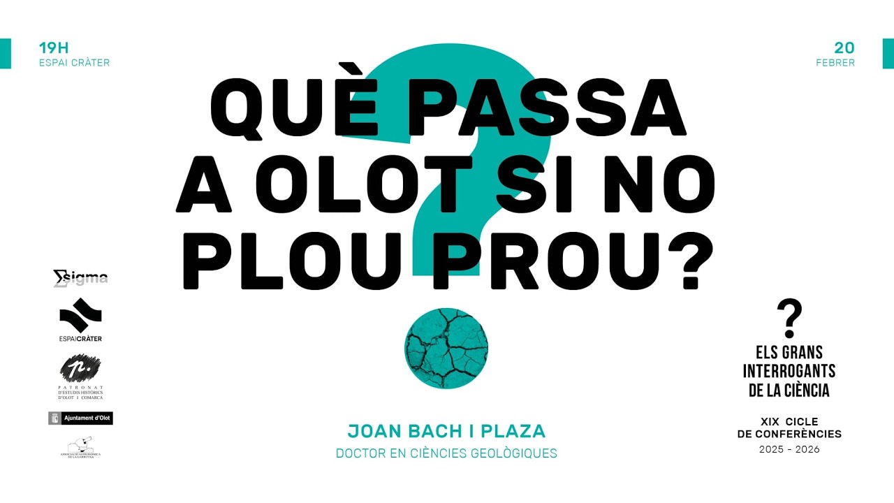 Què passa a Olot si no plou prou? | Joan Bach i Plaza