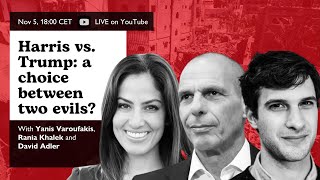 Thumbnail for E103: Harris vs. Trump: a choice between two evils? With Yanis Varoufakis and Rania Khalek