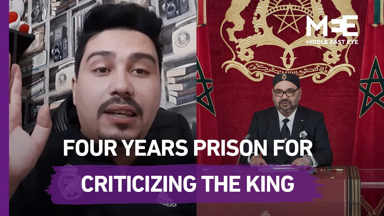 4 years prison for "insulting" the king