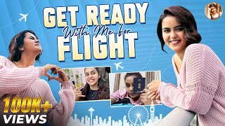 Get Ready With Me For Flight Chaitra Reddy