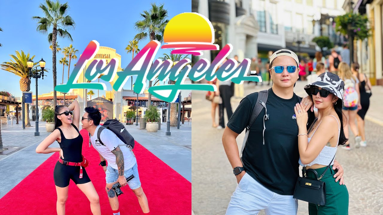 Lets go to the City of Angels Los Angeles 2022 - US Trip part 2 - Jec Episodes goes to hollywood!