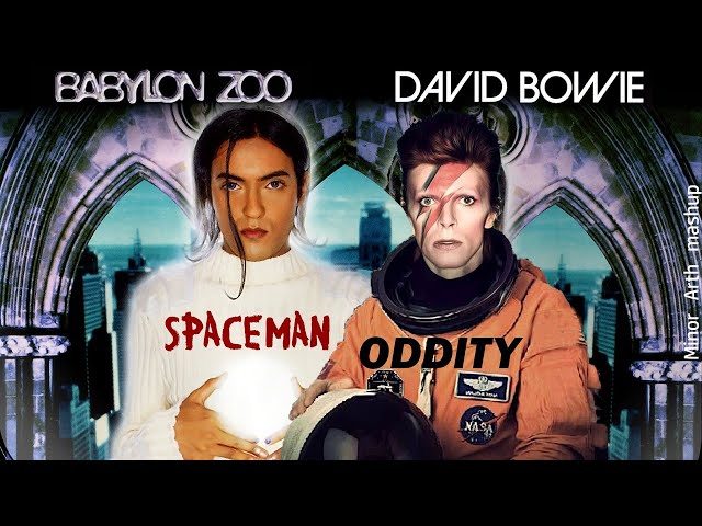 David Bowie & Babylon Zoo - Spaceman Oddity | Tintin video | Minor