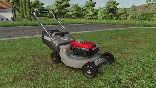 Honda HRC 216 Push Mower - Farming Simulator 2022 [FS 22 LS 22 Vehicle Mod] #farming #fs22 screenshot 5