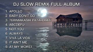 DJ SLOW REMIX TERBARU 2022 - APOLLO | DON'T GO | TERIMAKASIH PATAH HATI | JEDAG JEDUG TIKTOK VIRAL