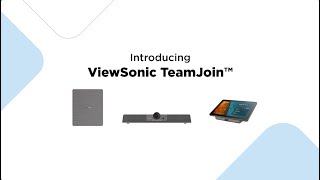ViewSonic TeamJoin™ for Microsoft Teams Rooms