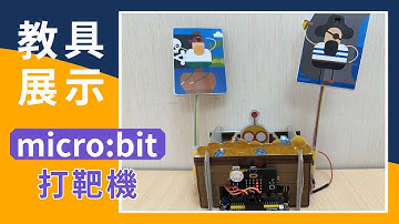 【教具展示】micro:bit 打靶機(紙模版)
