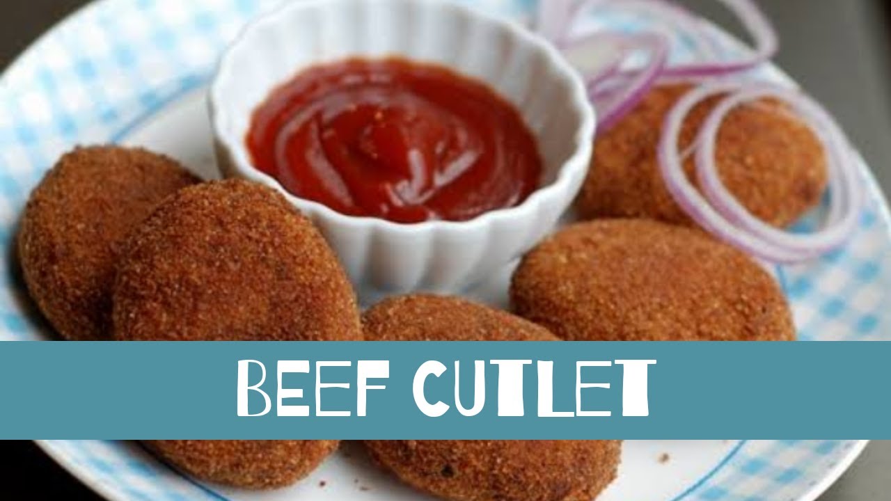 Recipe 64 Beef Cutlet YouTube