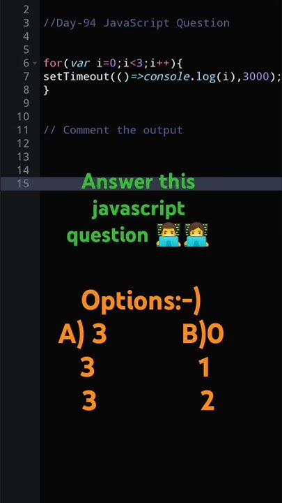 Day-94 JavaScript Question #javascript #interview #codinginterview # ...