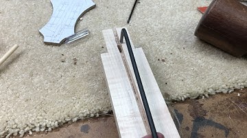 Building My First Mandolin - Fitting the truss rod