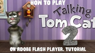 How to play The Talking tom Desktop Version On Adobe flash player (Also Works on ruffle flash) screenshot 3