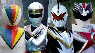 White Sentai Henshin And Roll Call (Big One - Shishi Red Orion) (1976-2018)