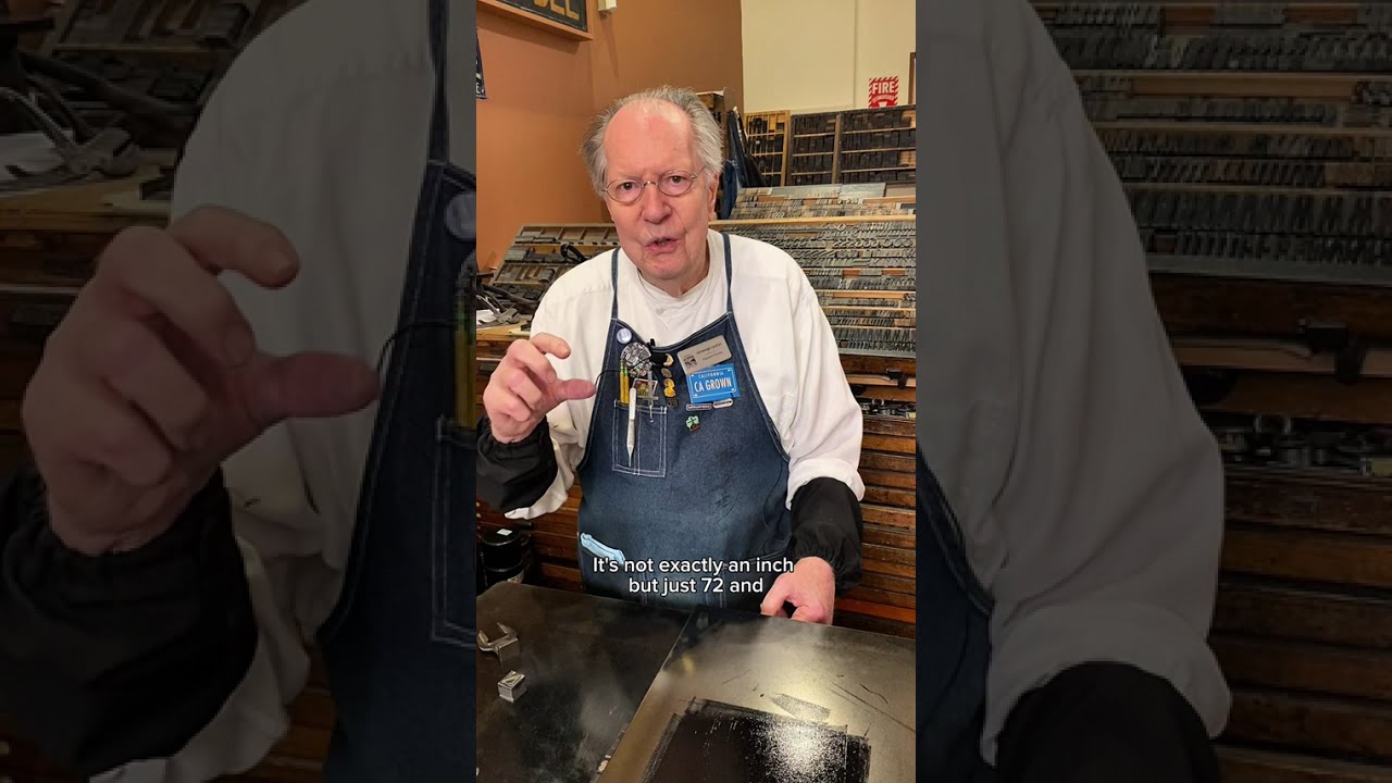 Обсуждение типографских измерений: точки и пики в типографии.