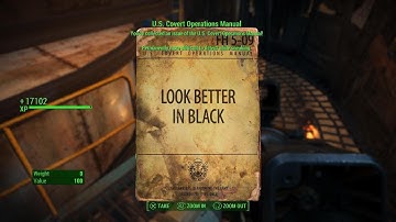 Fallout 4 PS5 Remastered revere satellite array US covert operations manual location