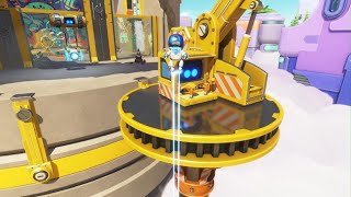 Astro Bot Gorilla Nebula Level 4 Construction Derby 100% Walkthrough