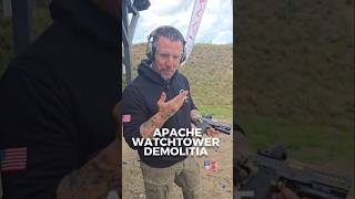 Essaie du Apache de Watchtower 🇺🇲 #shorts #shortvideo #tirsportif #police #contractor #training