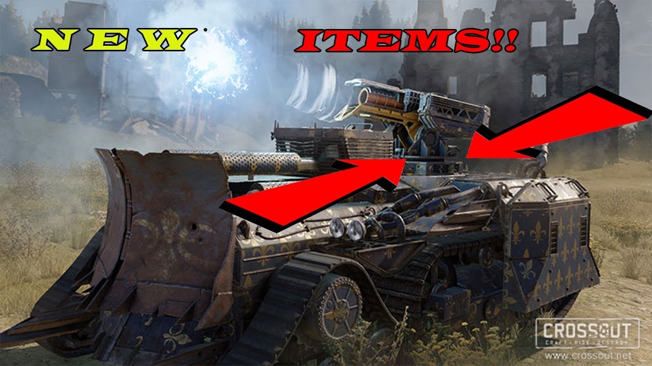 NEW LEGENDARY WEAPON! all we know about 0.10.40 update - Crossout