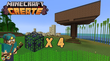 I Built a Mob Spawner Farm Create Mod Minecraft EP2