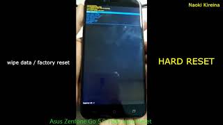Asus Zenfone Go 5.0 T500 Hard Reset