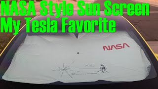 My Tesla Favorite Nasa Style Sun Screen
