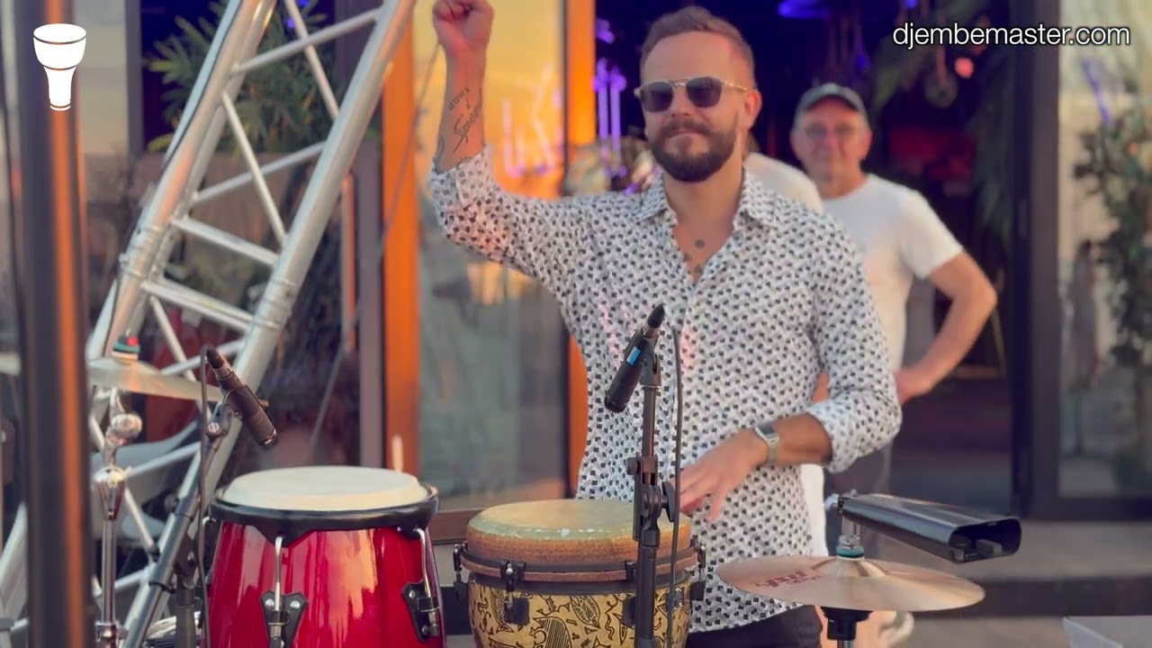 Djembe and House Music ☀️