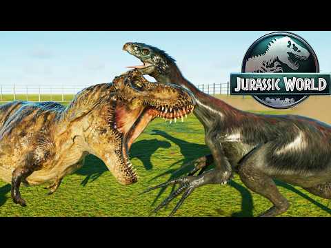 CARNIVORES vs HERBIVORES TOURNAMENT in JURASSIC WORLD EVOLUTION 3!