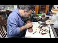 22-Minute Masterclass: Hand-Lasting &amp; Building Stitchless Leather Sandals 👞🛠️