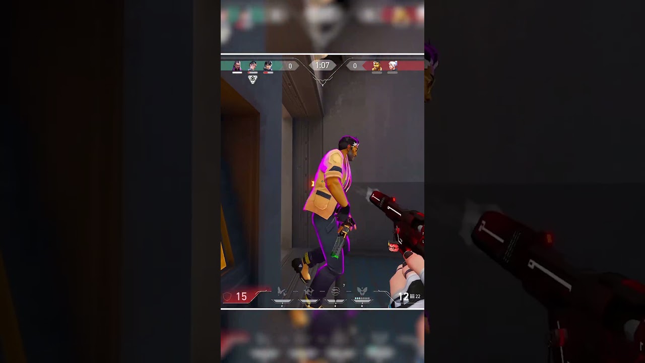 The Best Valorant GHOST ACE 🔥 #tacticsgaming #shorts #ace #valorant