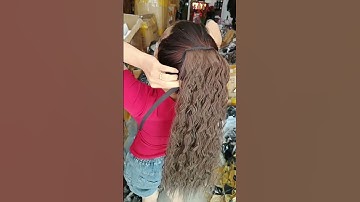 Tóc cột xù mì dài đẹp nhất thế giới #toccot